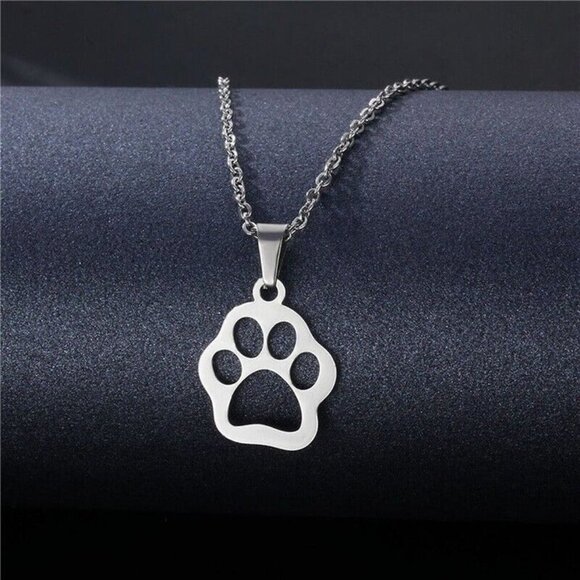 5/$20 Paw Print Necklace - Picture 1 of 5